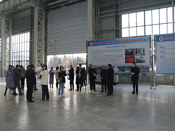 市委宣傳部攜眾多媒體記者參觀(guān)采訪(fǎng)太極公司